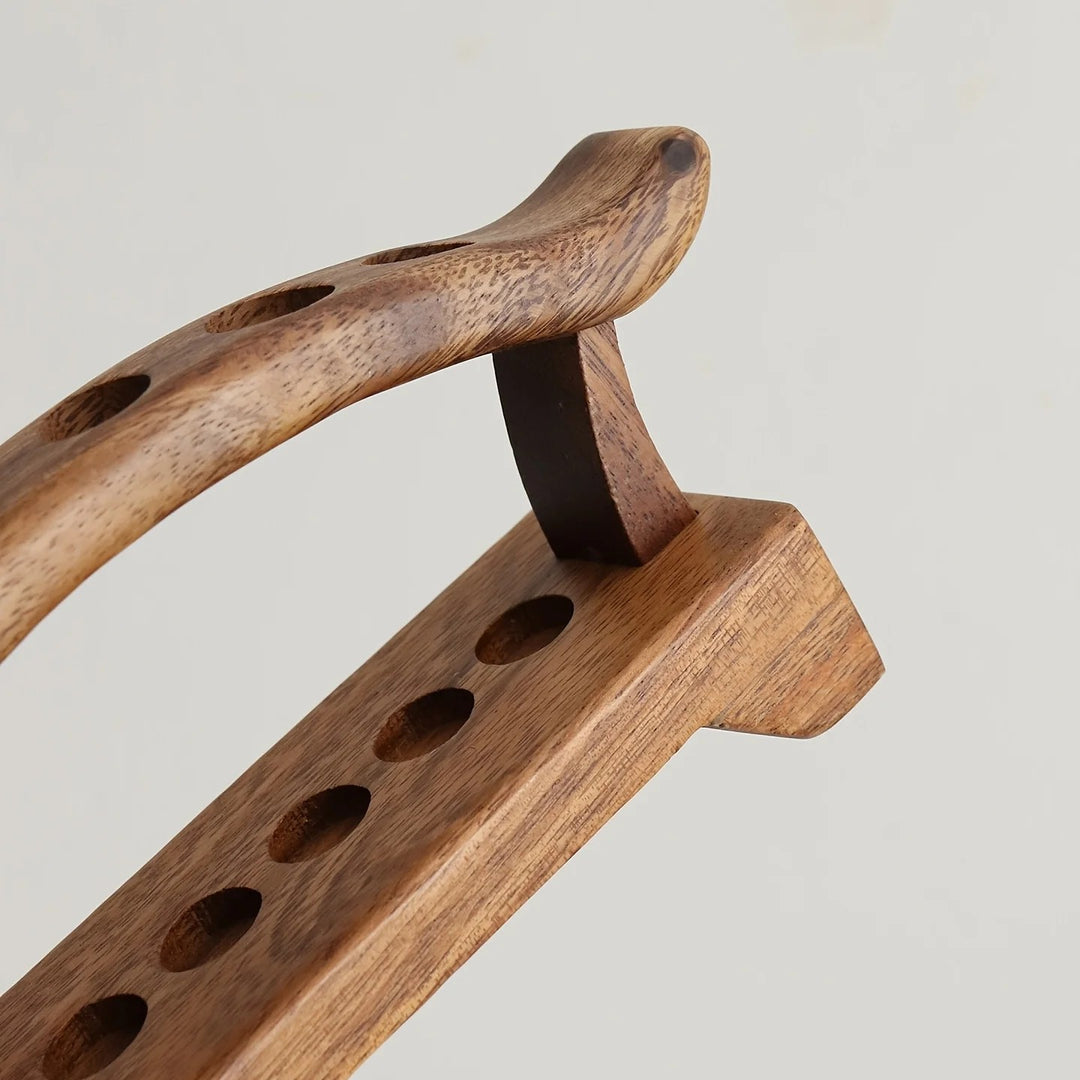Walnut Desk Pen Holder