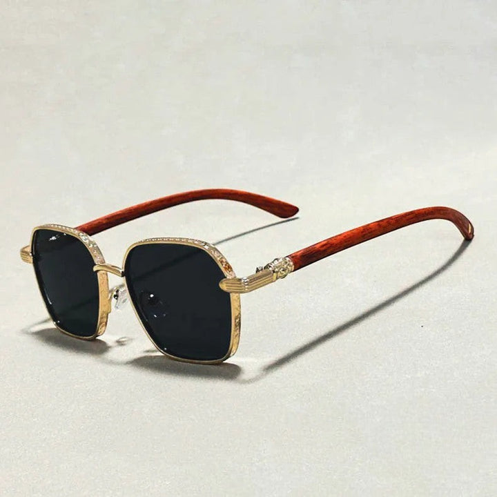 Wayfinder Wooden Sunglasses - Dark Wood / Obsidian