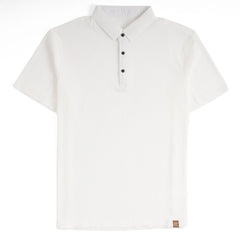 Wexler Minimalist Polo - Optic White