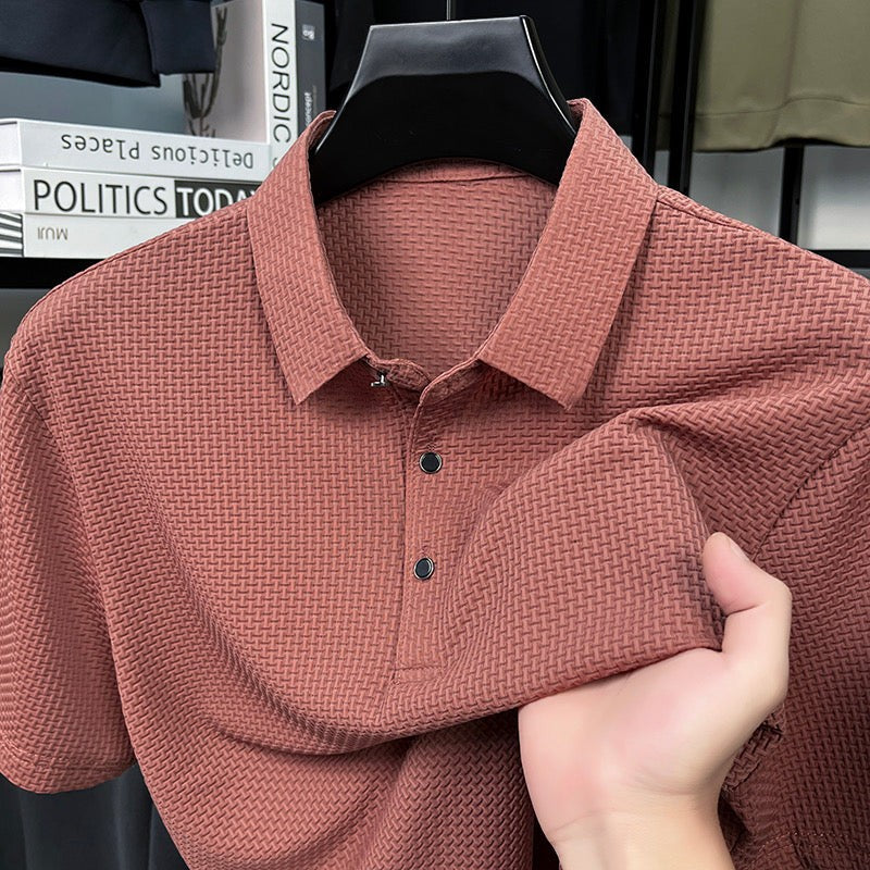 Wexler Minimalist Polo - Orchid Mauve