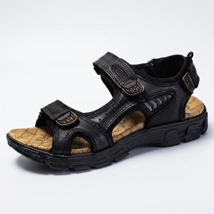 Zegnaro Adjustable Orthopaedic Sandals - Black