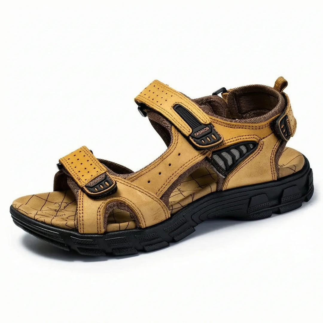 Zegnaro Adjustable Orthopaedic Sandals - Desert Tan