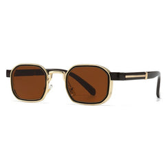 Zegnaro Sunglasses - Brushed Gold / Havana