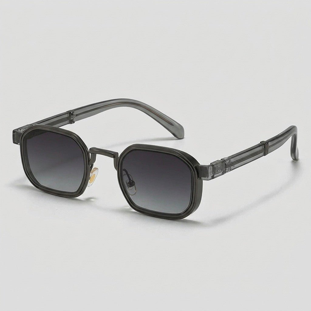 Zegnaro Sunglasses - Satin Gunmetal / Obsidian Fade