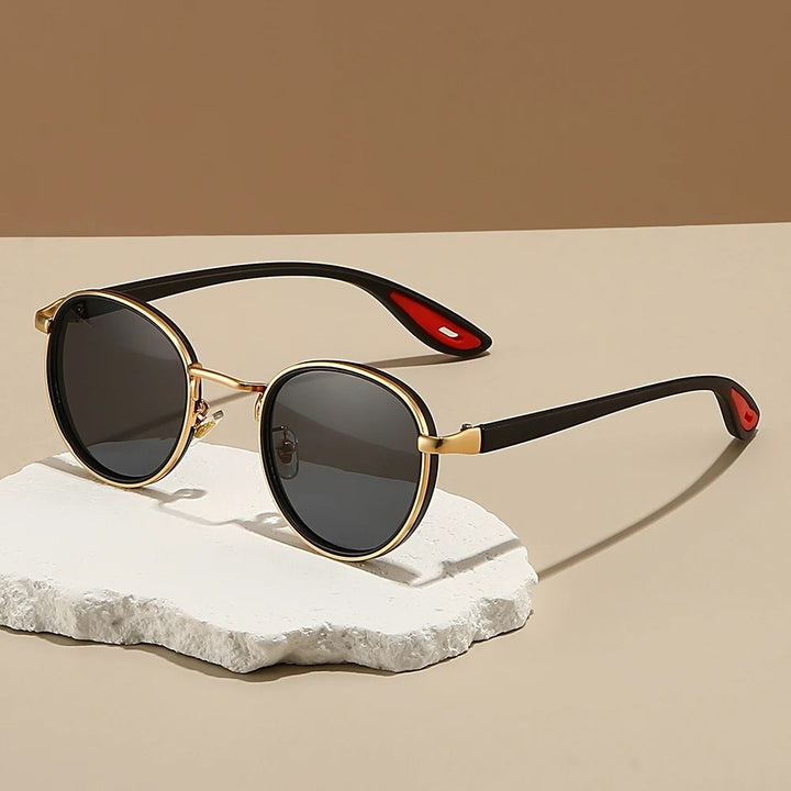 Zenith Sunglasses - Gold / Obsidian
