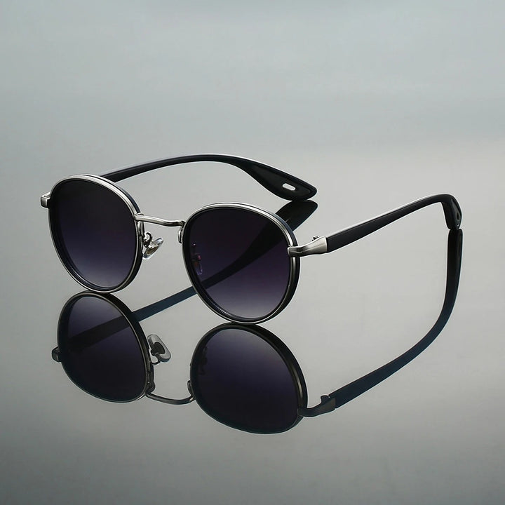 Zenith Sunglasses - Silver / Smoke Fade