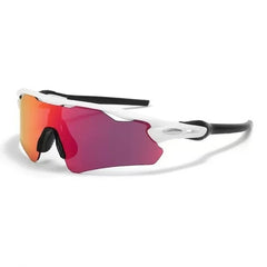 Zenith Polarized Sunglasses - White / Volcanic Flash