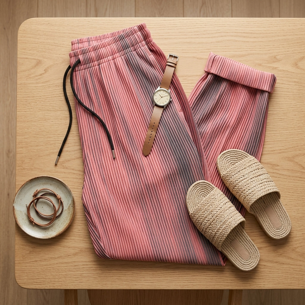 Zephyr Fluid Pants - Pink