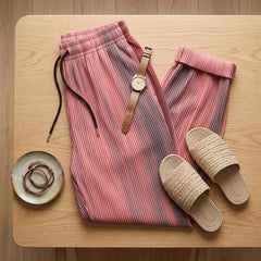 Zephyr Fluid Pants - Pink