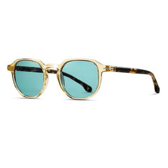 Zephyr Polarized Sunglasses - Champagne / Classic Green