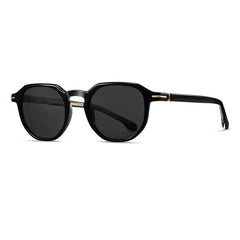 Zephyr Polarized Sunglasses - Polished Black / Smoke